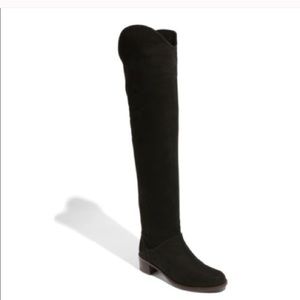 Stuart Weitzman Leather Over the Knee Boots